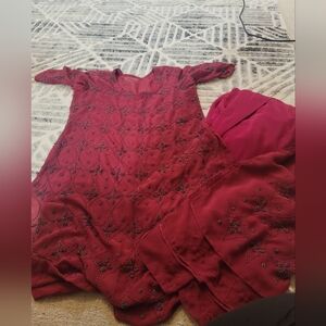 13 shalwar kameez 3 piece small